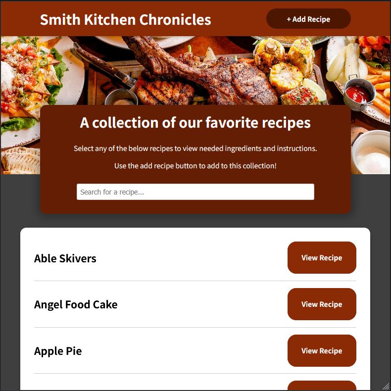 Recipe App Demo